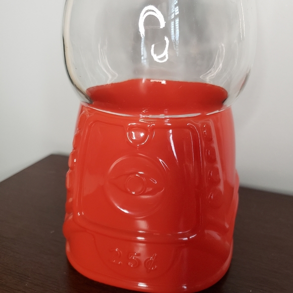 ⚠️ Red Glass Gumball Machine NWT candy target - Picture 2 of 4
